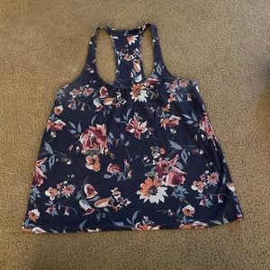 Women’s American Eagle Floral Tback Flowy Tank